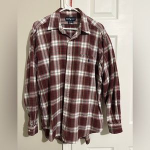 Men’s ralph lauren long sleeve button- down shirt- size Large
